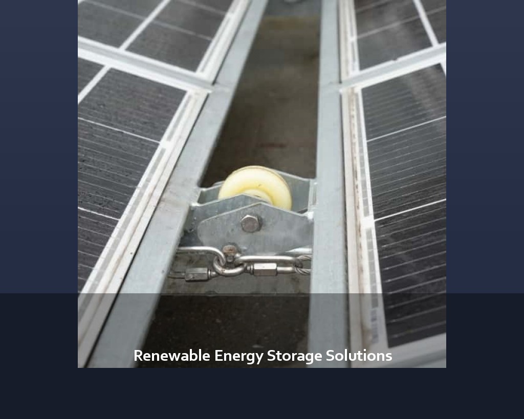 Renewable Energy Storage Solutions